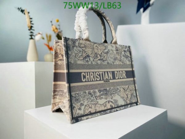 Christian Dior AAA+ Replica Canvas Book Tote Bag LB63164329751