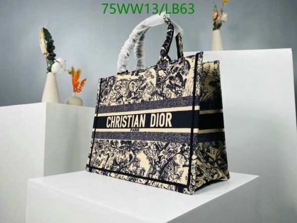 Christian Dior AAA+ Replica Canvas Book Tote Bag LB63164329751