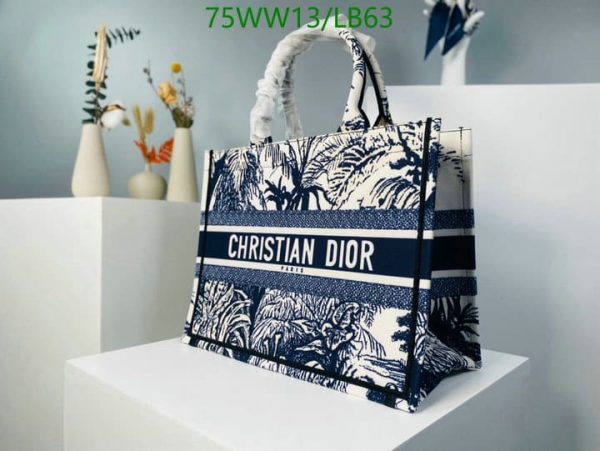 Christian Dior AAA+ Replica Canvas Book Tote Bag LB63164329751