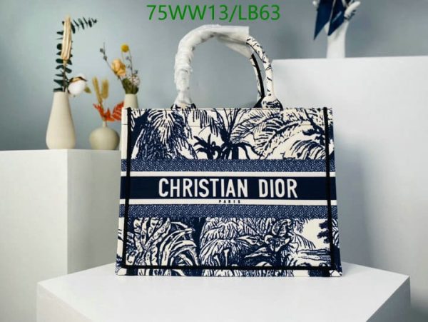 Christian Dior AAA+ Replica Canvas Book Tote Bag LB63164329751