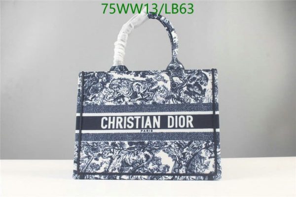 Christian Dior AAA+ Replica Canvas Book Tote Bag LB63164329751