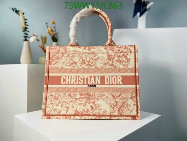 Christian Dior AAA+ Replica Canvas Book Tote Bag LB63164329751