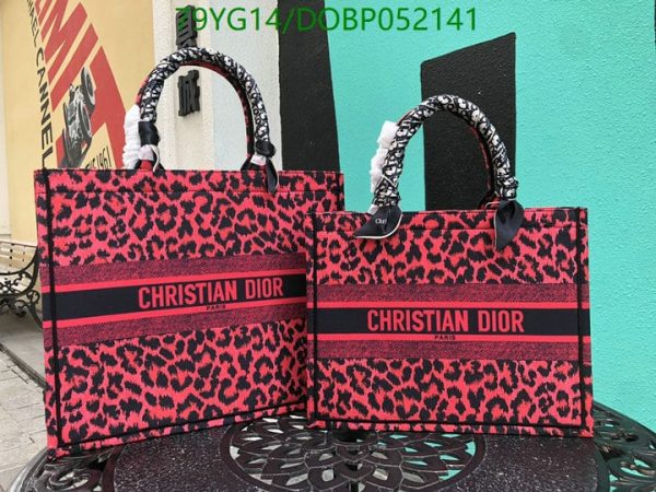 Christian Dior AAA+ Replica Canvas Small Book Tote DOBP052141167