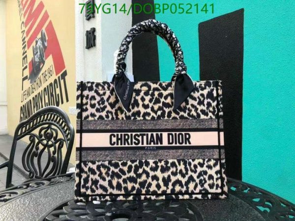 Christian Dior AAA+ Replica Canvas Small Book Tote DOBP052141167