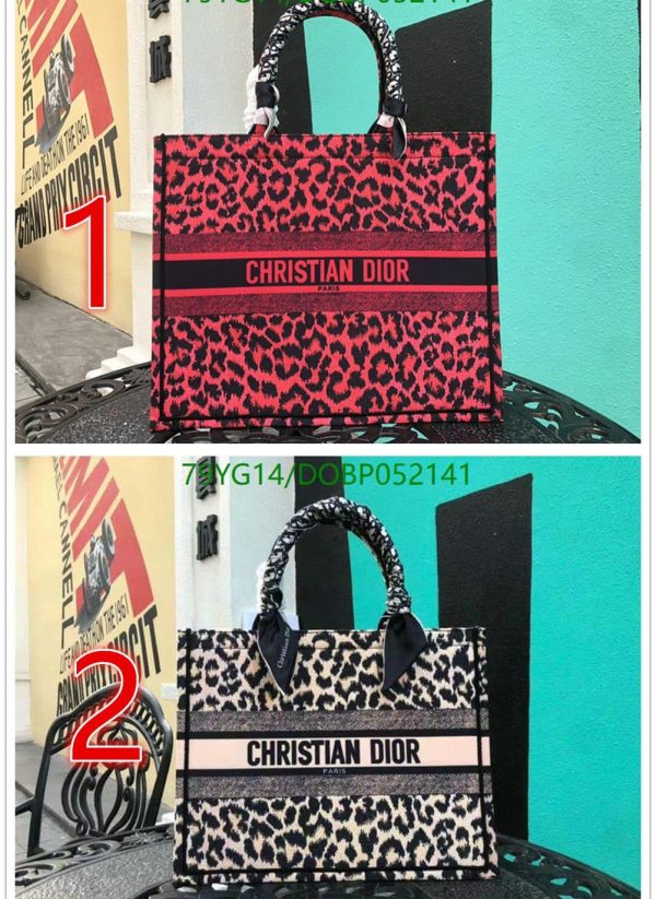 Christian Dior AAA+ Replica Canvas Small Book Tote DOBP052141167