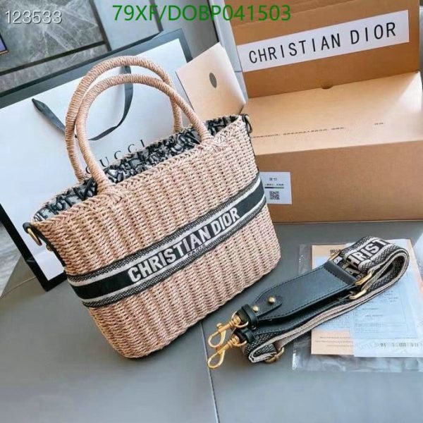 Christian Dior AAA+ Replica Lady Designer Shopping Bag DOBP041503164