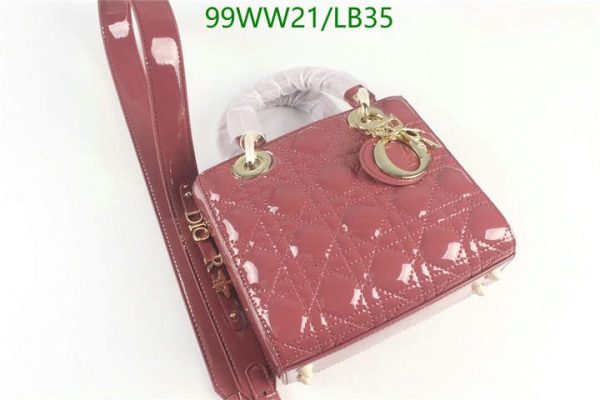 Christian Dior AAA+ Replica Lady Dior Cannage Sac LB35164397516