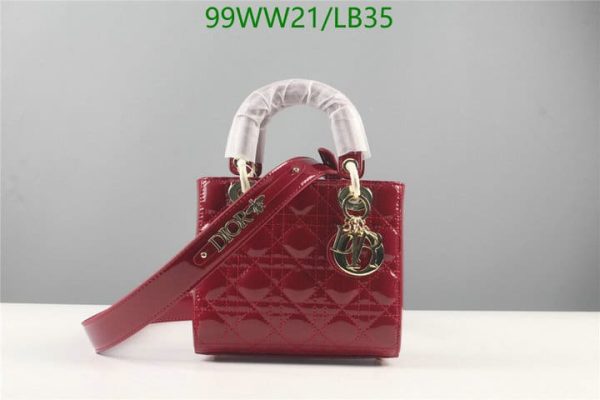 Christian Dior AAA+ Replica Lady Dior Cannage Sac LB35164397516