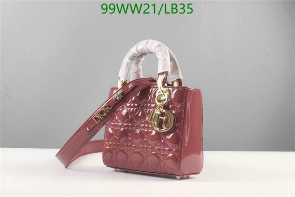 Christian Dior AAA+ Replica Lady Dior Cannage Sac LB35164397516