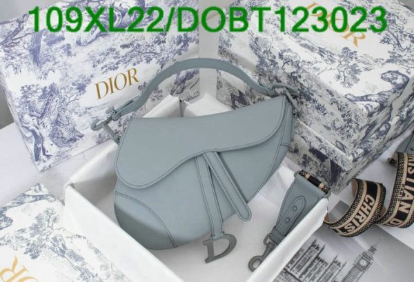 Christian Dior AAA+ Replica Luxury Leather Saddle Bag DOBT123023854