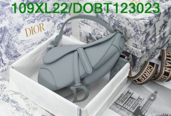 Christian Dior AAA+ Replica Luxury Leather Saddle Bag DOBT123023854