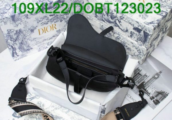 Christian Dior AAA+ Replica Luxury Leather Saddle Bag DOBT123023854