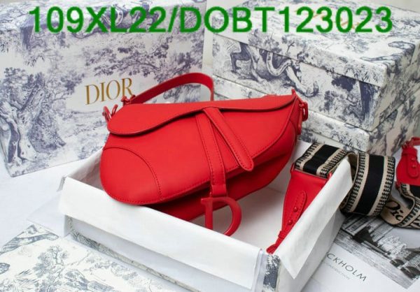 Christian Dior AAA+ Replica Luxury Leather Saddle Bag DOBT123023854