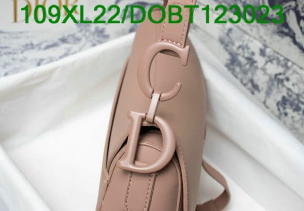 Christian Dior AAA+ Replica Luxury Leather Saddle Bag DOBT123023854