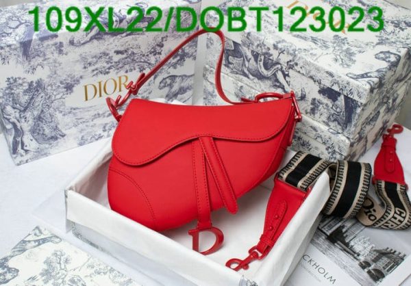 Christian Dior AAA+ Replica Luxury Leather Saddle Bag DOBT123023854