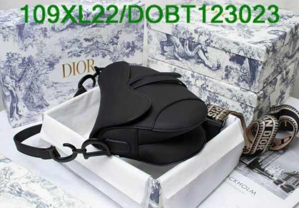 Christian Dior AAA+ Replica Luxury Leather Saddle Bag DOBT123023854