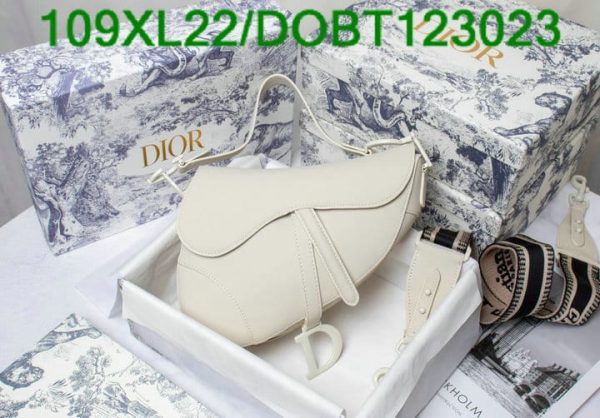 Christian Dior AAA+ Replica Luxury Leather Saddle Bag DOBT123023854