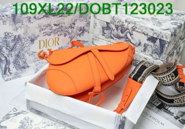 Christian Dior AAA+ Replica Luxury Leather Saddle Bag DOBT123023854