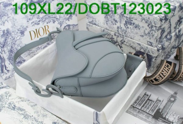 Christian Dior AAA+ Replica Luxury Leather Saddle Bag DOBT123023854