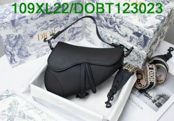 Christian Dior AAA+ Replica Luxury Leather Saddle Bag DOBT123023854