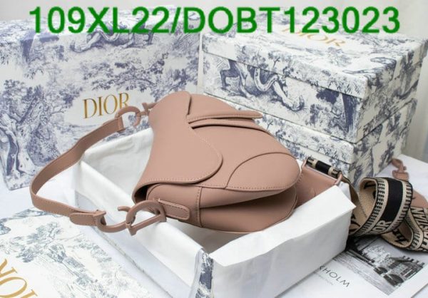 Christian Dior AAA+ Replica Luxury Leather Saddle Bag DOBT123023854