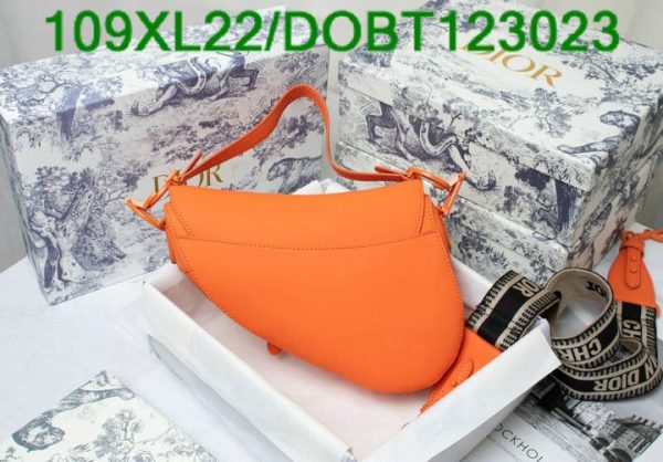 Christian Dior AAA+ Replica Luxury Leather Saddle Bag DOBT123023854