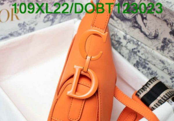 Christian Dior AAA+ Replica Luxury Leather Saddle Bag DOBT123023854