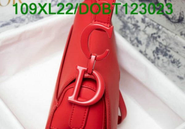 Christian Dior AAA+ Replica Luxury Leather Saddle Bag DOBT123023854