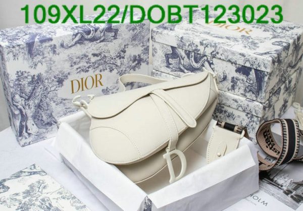 Christian Dior AAA+ Replica Luxury Leather Saddle Bag DOBT123023854