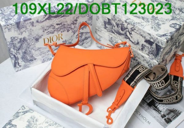 Christian Dior AAA+ Replica Luxury Leather Saddle Bag DOBT123023854