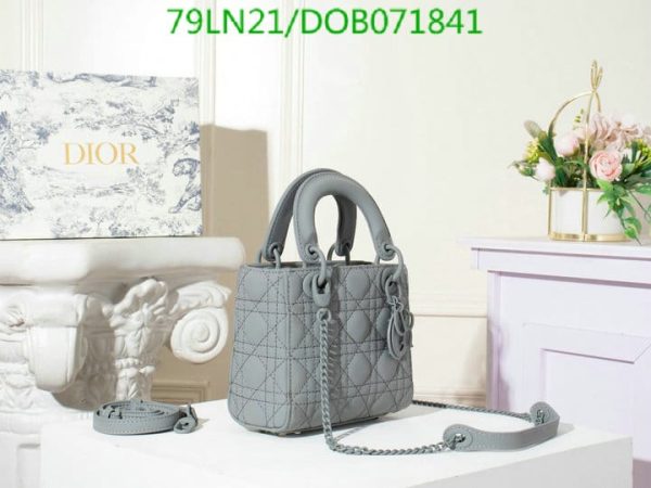 Christian Dior AAA+ Replica Matte Sheepskin Mini Lady Bag D0B0718416974