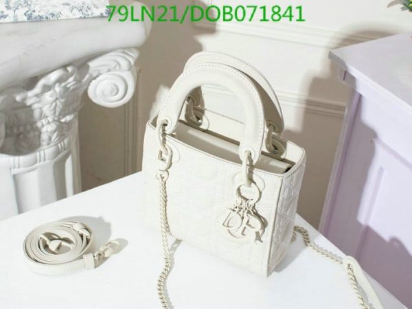 Christian Dior AAA+ Replica Matte Sheepskin Mini Lady Bag D0B0718416974