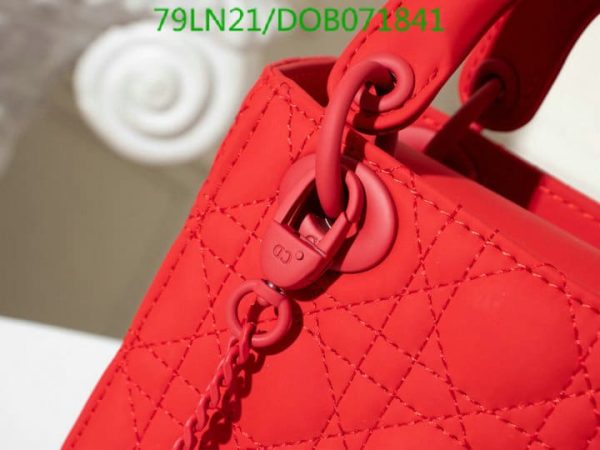 Christian Dior AAA+ Replica Matte Sheepskin Mini Lady Bag D0B0718416974