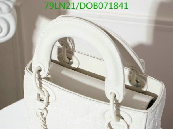 Christian Dior AAA+ Replica Matte Sheepskin Mini Lady Bag D0B0718416974