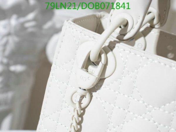 Christian Dior AAA+ Replica Matte Sheepskin Mini Lady Bag D0B0718416974