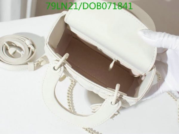 Christian Dior AAA+ Replica Matte Sheepskin Mini Lady Bag D0B0718416974