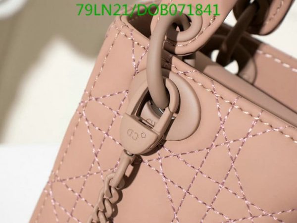 Christian Dior AAA+ Replica Matte Sheepskin Mini Lady Bag D0B0718416974