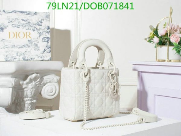 Christian Dior AAA+ Replica Matte Sheepskin Mini Lady Bag D0B0718416974