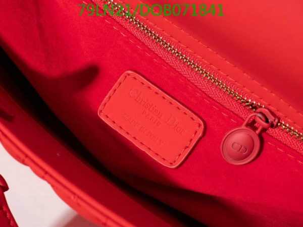 Christian Dior AAA+ Replica Matte Sheepskin Mini Lady Bag D0B0718416974