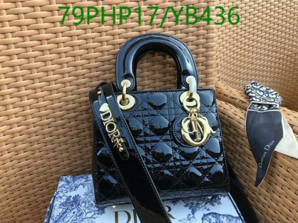 Christian Dior AAA+ Replica Mini Metallic Lady Bag YB43616482975