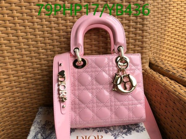 Christian Dior AAA+ Replica Mini Metallic Lady Bag YB43616482975