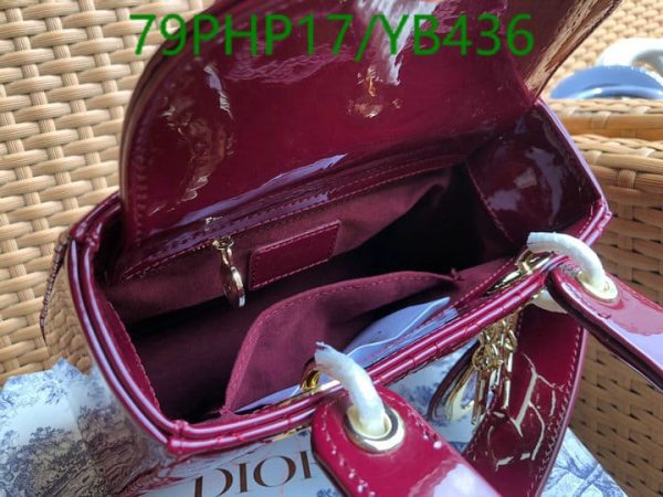 Christian Dior AAA+ Replica Mini Metallic Lady Bag YB43616482975