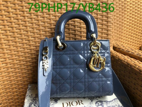 Christian Dior AAA+ Replica Mini Metallic Lady Bag YB43616482975