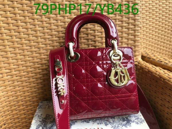 Christian Dior AAA+ Replica Mini Metallic Lady Bag YB43616482975