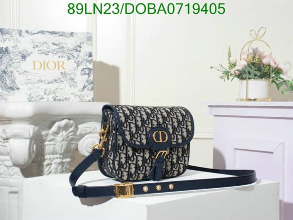 Christian Dior AAA+ Replica Oblique Bobby Flap Bag DOBA071940565