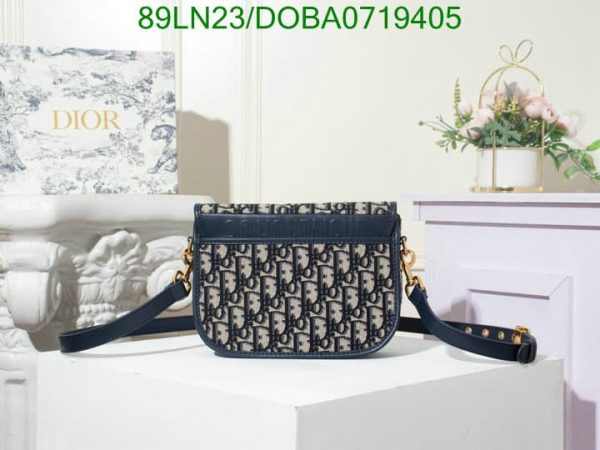 Christian Dior AAA+ Replica Oblique Bobby Flap Bag DOBA071940565