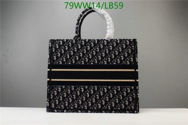 Christian Dior AAA+ Replica Oblique Canvas Book Tote Bag LB59164389547