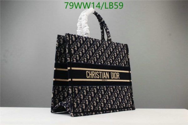 Christian Dior AAA+ Replica Oblique Canvas Book Tote Bag LB59164389547