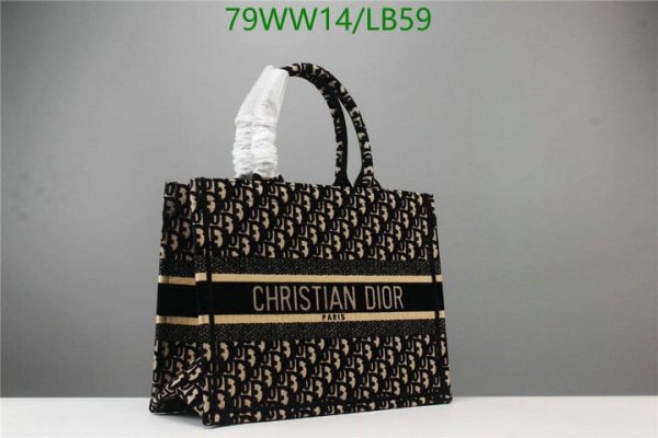 Christian Dior AAA+ Replica Oblique Canvas Book Tote Bag LB59164389547