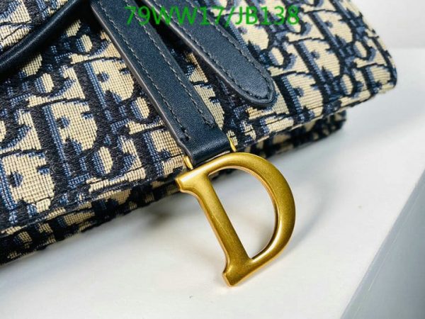 Christian Dior AAA+ Replica Oblique Saddle Pouch Chain Bag JB13816431975